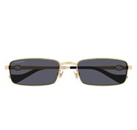 Occhiali da sole Gucci Donna GG1600S001-GOLD-GOLD-GREY56 - GG1600S001-GOLD-GOLD-GREY56